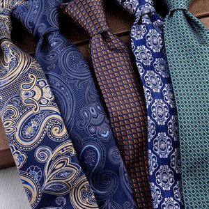 Hombres Retra Classic Impreso Geométrico Floral Paisley Checked Multicolor Mens Corbatas Corbatas Estampado floral Corbatas de boda Y1229