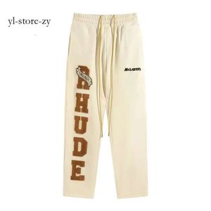 Pantalons Rhude pour hommes Pantalons de survêtement cargo pour hommes et femmes Rhude Casual Fitness Rhude Sweat à capuche Entraînement Nouveau style Pantalon 1265