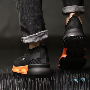 Veiligheidsschoenen voor heren Adem Anti-Punctuur Working Sneakers Anti-Smashing Working Boots Lightweight