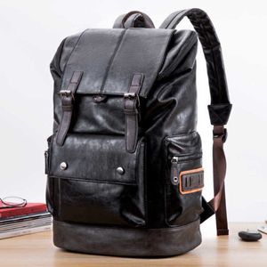 Bolso de la escuela para hombres bolso de hombro doble de hombro