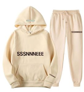 Ensemble pour hommes femmes sweats costumes lettres 3D ensembles de survêtement imprimés hommes Sport Sweater Hoodies survêtements deux pièces costumes survêtement 3XL