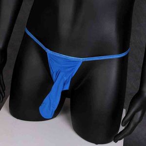 Heren Sexy Olifant T-Back Slipje Stretch Thongs Mini Cut G String Man Elephant Nose Korte Mode Ondergoed Comfy Bodem Pant W220324