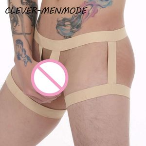 String Sexy pour hommes, sous-vêtements de Bondage, Legging, ceinture, anneau de jarretelles, fétiche, flirt, Lingerie érotique