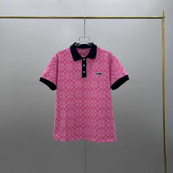 Camisa para hombre, polo de verano con estampado completo de retales vintage para mujer, camisa de manga corta, bolso de entrenador, bandolera