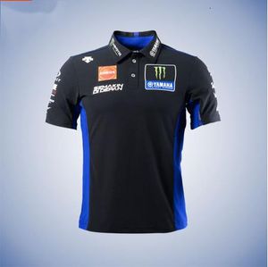 Hommes S Chemises Moto pour Yamaha Moto Petronas Factory Racing T-shirt Conduite décontractée Équitation Polo respirant à séchage rapide Été