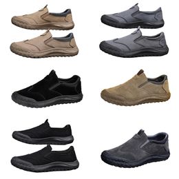 Herenschoenen, lente nieuwe stijl, luie schoenen met één voet, comfortabele en ademende schoenen voor arbeidsbescherming, herentrend, zachte zolen, sport- en vrijetijdsschoenen 42 a111 trendings