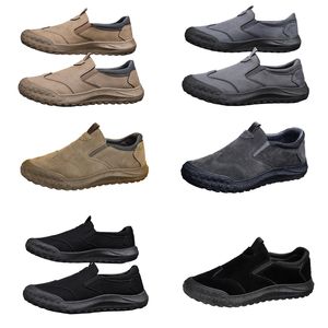 Chaussures pour hommes, nouveau style de printemps, chaussures paresseuses d'un pied, chaussures de protection du travail confortables et respirantes, tendance pour hommes, semelles souples, chaussures de sport et de loisirs Chaussures décontractées 39