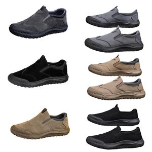 Chaussures pour hommes, nouveau style de printemps, chaussures paresseuses d'un pied, chaussures de protection du travail confortables et respirantes, tendance pour hommes, semelles souples, chaussures de sport et de loisirs taille européenne homme 43