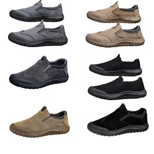 Chaussures pour hommes, nouveau style de printemps, chaussures paresseuses d'un pied, chaussures de protection du travail confortables et respirantes, tendance pour hommes, semelles souples, chaussures de sport et de loisirs plus douces 42 tendances