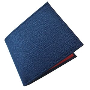 Portefeuille courte pour hommes à sous-cartes rouges élégants à sous en cuir authentique portefeuille masculin de mode porte-carte standard