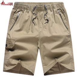 Heren Shorts 100% Katoen Cargo Streetwear Zomer Casual Mulit-Pocket Denim 2022 Joggers Strand Broek Kleding Y2302