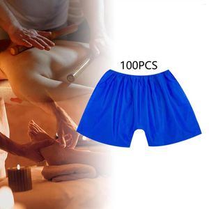 Shorts pour hommes 100x culottes de sauna jetables doux hommes slips sous-vêtements pour la nuit SPA Camping maison