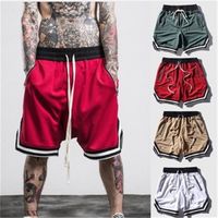 Shorts de Hommes 2021 Pas d'imprimé Basketball Fashion Casual Sports Pantalon de séchage rapide Hommes / Femmes
