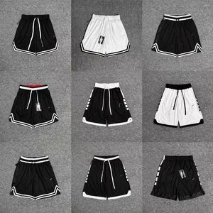 Shorts pour hommes 2023 Tendance sportive américaine: Pantalons de basket-ball de marque de mode ample et décontracté, course à pied, fitness