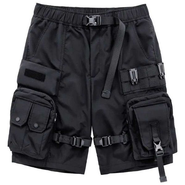 Shorts pour hommes 2023 Cargo y2k Shorts hommes été haute rue sport décontracté Capris lâche Multi poche vêtements de travail hommes pantalons pantalons de survêtement hommes vêtements J240124