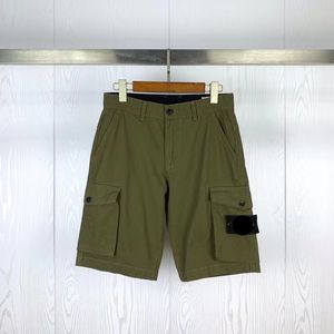 Heren Shorts 2023 Klassieke Kompas Armband Geborduurde Losse Casual Cargo Mannen Militaire Side Rits Zak Broek 230725