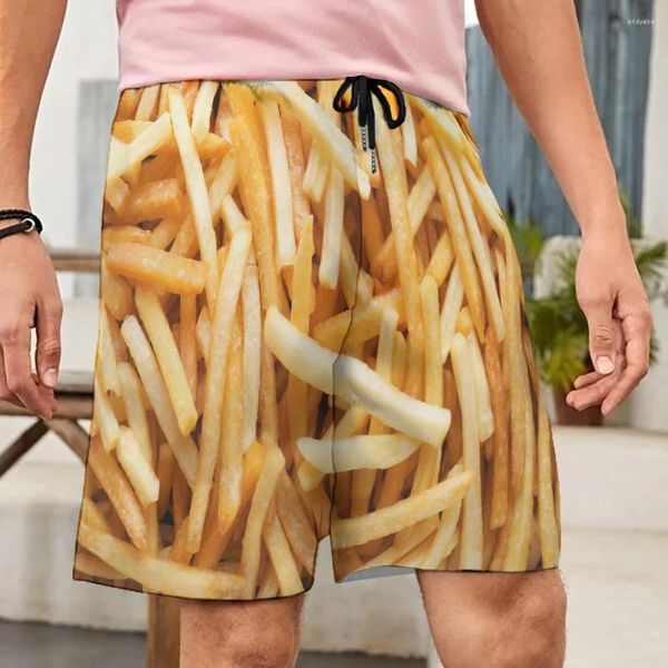 Shorts para hombres 2023 Hombres Pantaloni Exportación de Hamburgo y papas fritas Lindas Lindas Bottales de Verano Ligado Ligado