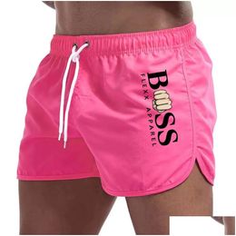 Shorts pour hommes 2023 Hommes et femmes Designer Summer Fashion Street Vêtements Maillot de bain à séchage rapide Pantalon de plage imprimé Dro Dhfxu