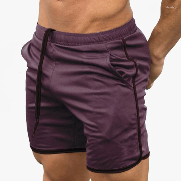 Shorts pour hommes 2023 Sport Hommes Summer Running Trunks Mesh Pantalon de plage à séchage rapide Entraînement Bodybuilding Court