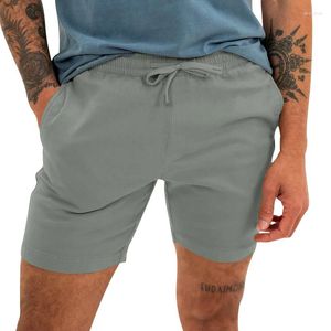 Shorts pour hommes 2023 été plage hommes tronc marque de mode Softwear 7 couleurs boxeurs solides pantalons courts mâle