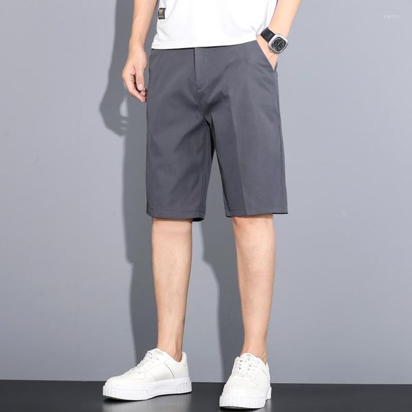 Shorts pour hommes 2023 Summer Five-point Suit Slim Stretch Casual Short Pants