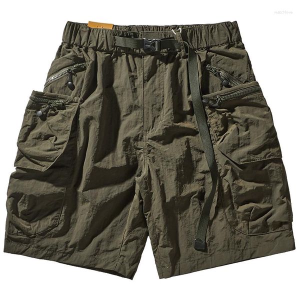 Shorts pour hommes 2023 été ample Cargo marque de mode INS pantalons décontractés multi-poches contour extérieur