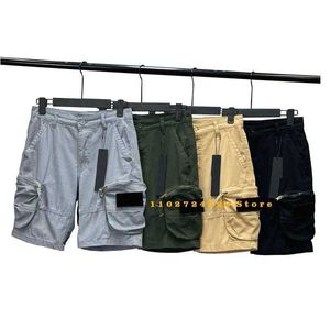 Shorts masculins 2023 Été Nouveau court-coton de haute qualité Shorts décontractés 3d Pocket Functional Cargo Shorts J240325