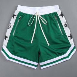 Pantalones cortos para hombre 2023 verano correr hombres deportes Jogging Fitness secado rápido hombres gimnasio pantalones cortos entrenamiento de baloncesto suelto