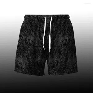 Shorts masculins 2024 Casual Sports Summer Digital Print Fitness Breathable Outdoor