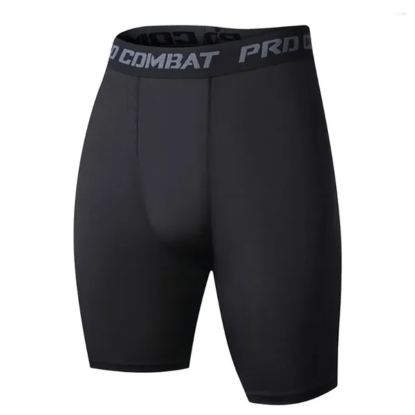 Pantalones cortos para hombres 2024 Crossfit Compresión Gimnasio Hombres Entrenamiento de secado rápido Fitness Leggings Correr Fondo Deportes Medias para