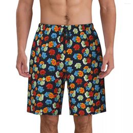 Shorts masculins 2024 Fashion Board Summent Northeast Big Flower Sport Surf Beach Pant