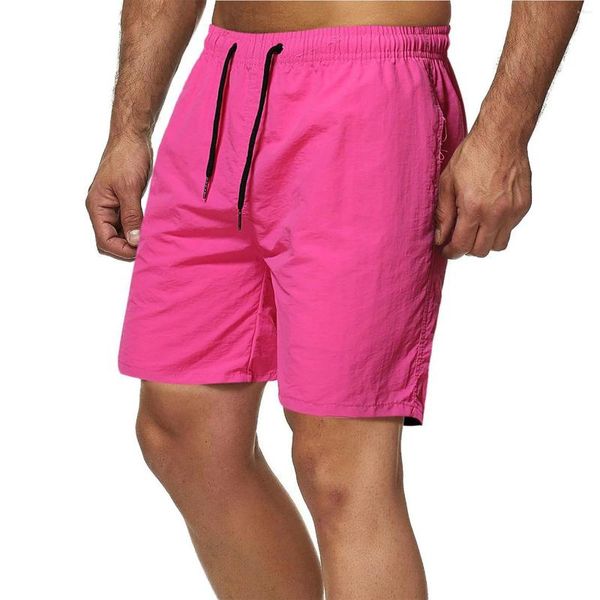 Pantalones cortos para hombres 2024 Hombre Playa Secado rápido Natación Gay Traje de baño Traje de baño Swim Trunks Verano Ropa de baño Surf Boxer Mayo