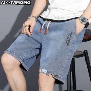 Shorts para hombres 2024 Nuevos pantalones cortos de mezclilla para hombres de verano Y2K Fashion Pocket Street Clothing Hip Hop Mens Shorts pantalones deportivos J240407
