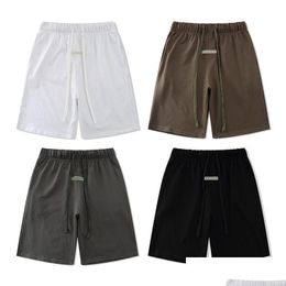 Pantalones cortos para hombre 21Ss Reflective High Street Shorts para hombre Pantalones deportivos casuales Estilo extragrande suelto Dstring Short Trend Designer Drop Deliv Dhgbk