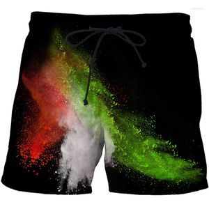 Shorts pour hommes Impression 3D Beach Board Pantalons de natation Maillots de bain Hommes Speckled Tie Dye Pattern Series Maillots de bain pour hommes Swim Streetwear