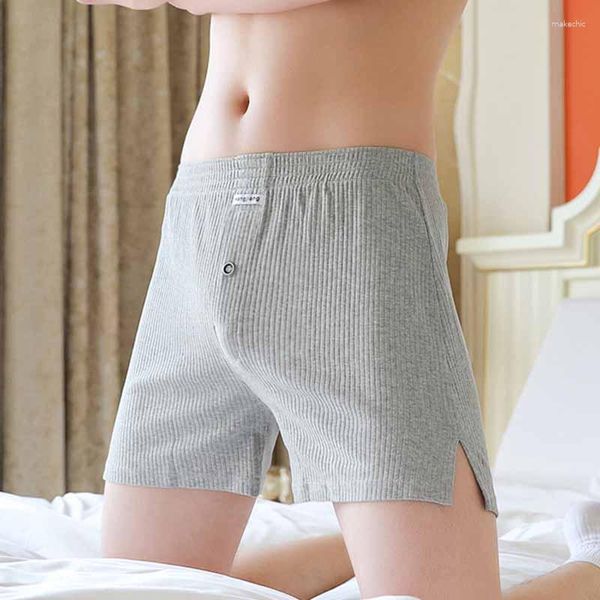 Shorts pour hommes 3XL hommes décontracté Boxer troncs respirant sommeil bas sans couture Aro pantalon caleçon entraînement sous-vêtements de sport vêtements de nuit