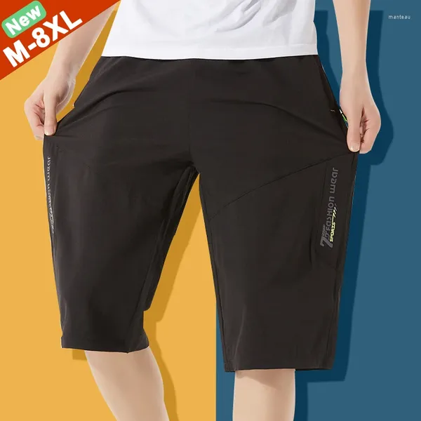 Pantalones cortos para hombres 6XL 7XL 8XL Tallas grandes Verano Hombres Playa Hombre Correr Camping Pantalones cortos Ropa de viaje Ropa de calle para niños Envío gratis