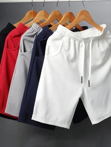 Herenshorts Actief Casual Zak Trekkoord Elastisch Ontwerp Effen Kleur Comfort Ademend Kort Sportief