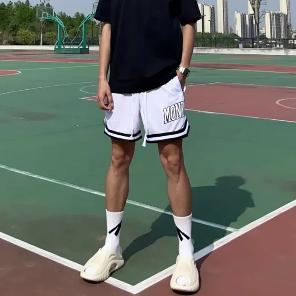 Shorts masculins pantalons d'entraînement de basket-ball américain à la mode