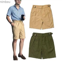 Shorts pour hommes Shorts militaires américains Shorts militaires britanniques Gurkha Shorts en toile peuvent être portés par les hommes et les femmes 240226
