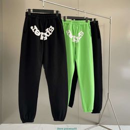 Pantalones cortos para hombres American Spring / Summer Sudadera con capucha Hot Diamond Sp5der 555 High Street Fashion Brand Unisex Set Casual Leggings Ronr