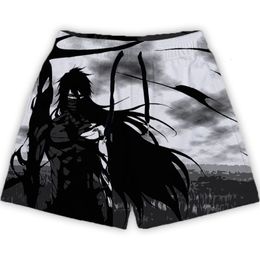 Shorts pour hommes Anime Bleach Fitness Running Hommes Sport Respirant Séchage rapide Formation Gym 230321