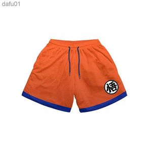 Shorts pour hommes Anime Mesh Jogging Shorts Hommes Femmes Casual Sports Respirant Beach Shorts Summer Fitness GYM Quick-Dry Basketball Shorts L230520