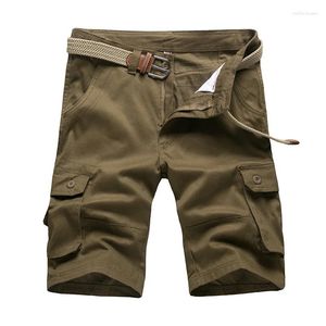 Shorts pour hommes Arrivée de haute qualité Plus Taille 29-46 Mens Casual Camouflage Loose Cargo Multi-Pocket