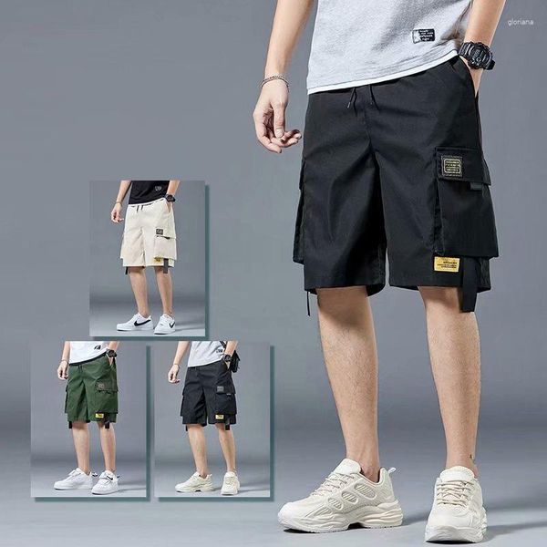 Shorts pour hommes Arrivées Cargo 2023 Été Casual Plus Grande Poche Classique Marque Mâle Pantalon Court Pantalon