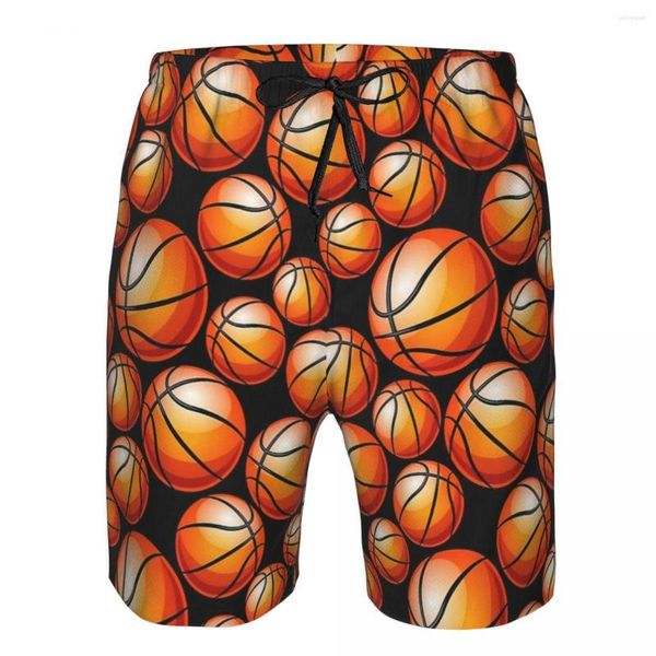 Short pour hommes modèle de basket-ball hommes plage Fitness maillot de bain à séchage rapide drôle rue amusant 3D