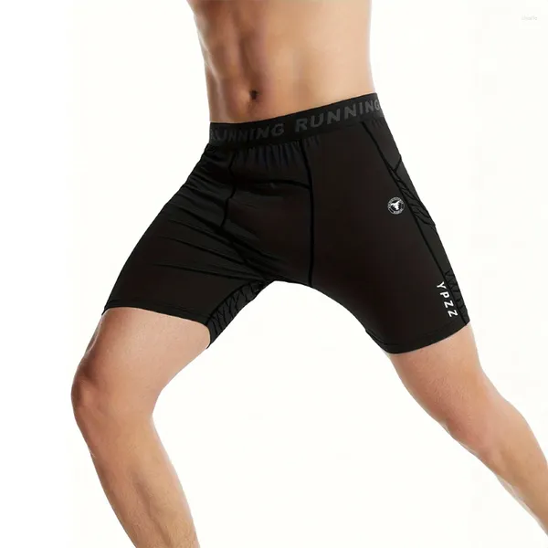 Pantalones cortos para hombres Medias de entrenamiento de compresión de playa de verano Boteros de deportes transpirables para hombres