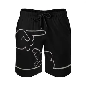 Shorts pour hommes Pantalons de plage Anime Balum La Linea 15 Respirant Séchage rapide Graphique Vintage Course à pied réglable Cordon de serrage ample élastique Hawai