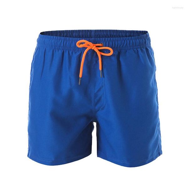 Shorts pour hommes Pantalons de plage Couleur unie Natation Été Surf Maillot de bain Maillot de bain Boxer