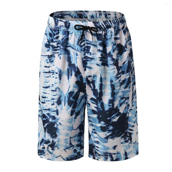 Shorts pour hommes plage Summer Summer Casual Outdoor Home Fashion Light et Fin Loose Taille Rapide Séchage Comfort